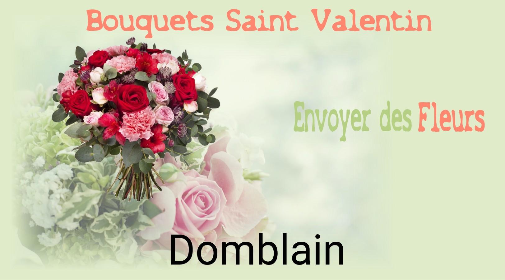 Roses de Saint-Valentin livrées à Domblain